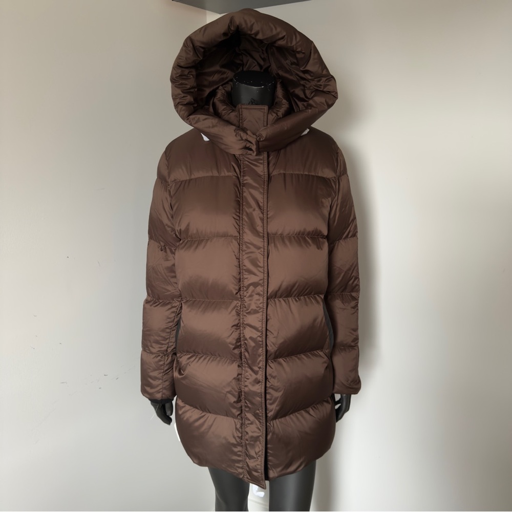 52. NWT Rudsak Olivia Premium Down Puffer Coat – Size L – Brown – RDS Certified